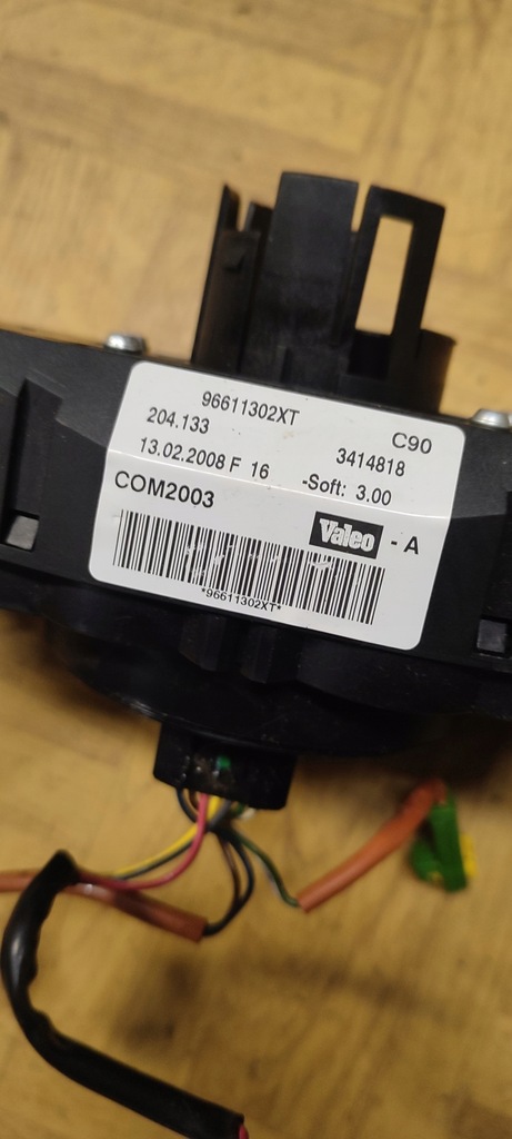 фото №9, Переключатель комбинированный света дворник citroen c5 peugeot 407 96611302xt