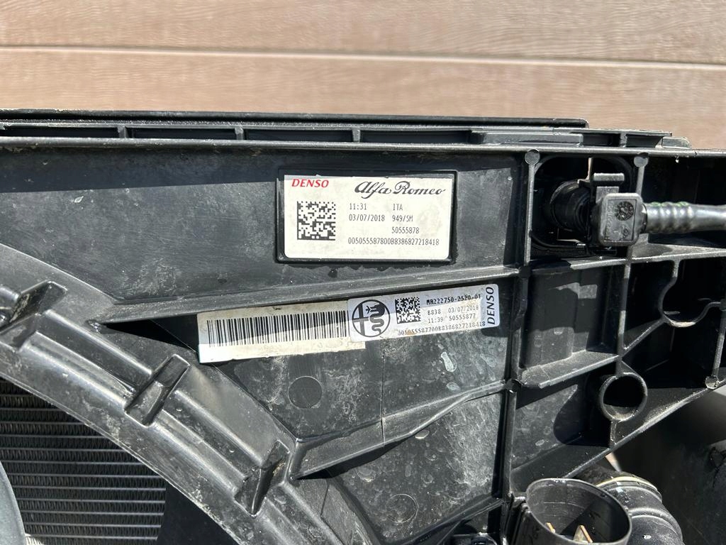 фото №7, Alfa romeo stelvio pas передний балка радиатор дизель