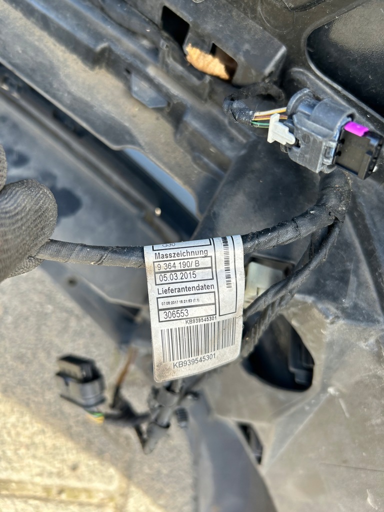 фото №12, Bmw g30 g31 бампер передний kpl решётки жгут pdc