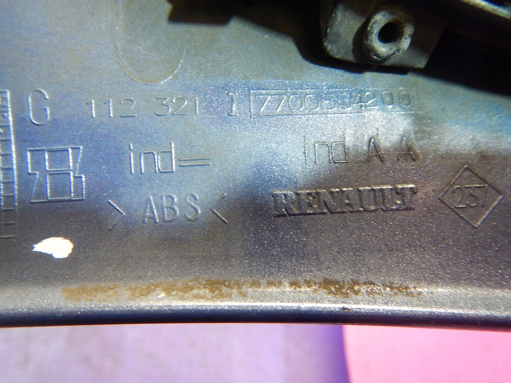 фото №4, Renault scenic i решітка радіатора ліва 7700834200 mv671