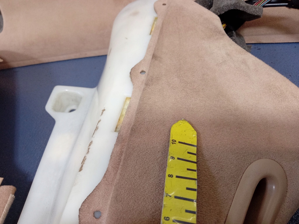 Mercedes s w221 221 стеля стійки комплект алькантара  a2216903650 Доставка