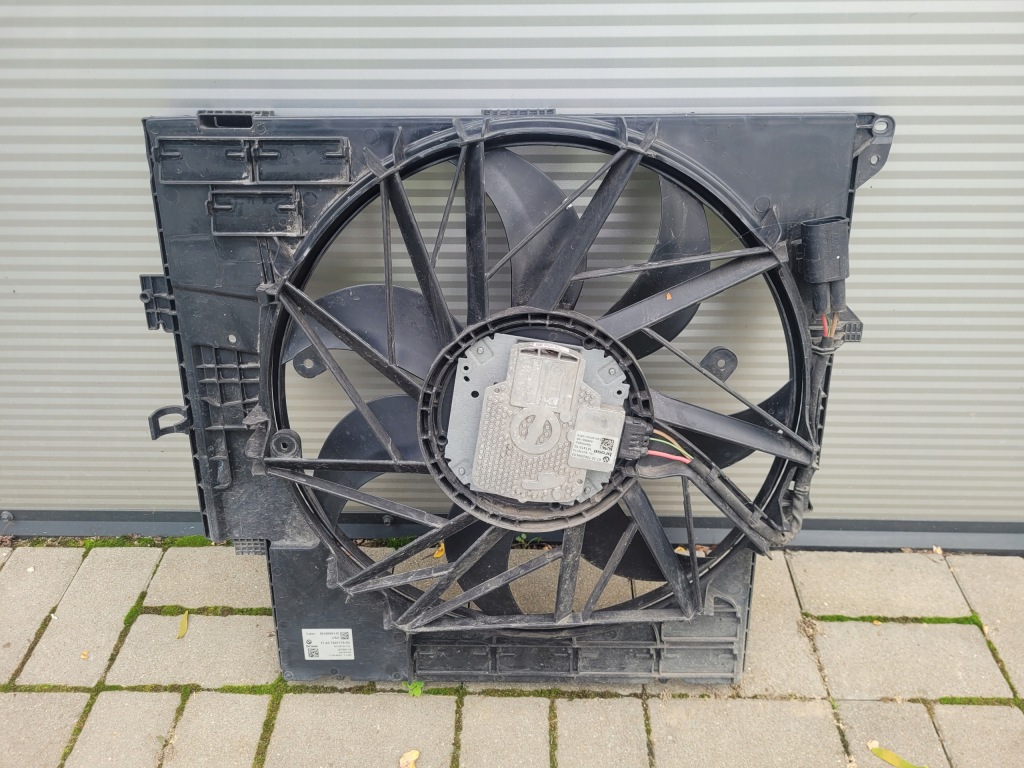 фото №5, Bmw x3 f25 x4 f26 вентилятор радиатора 18d 18i 20dx 20i 28i 2.0d