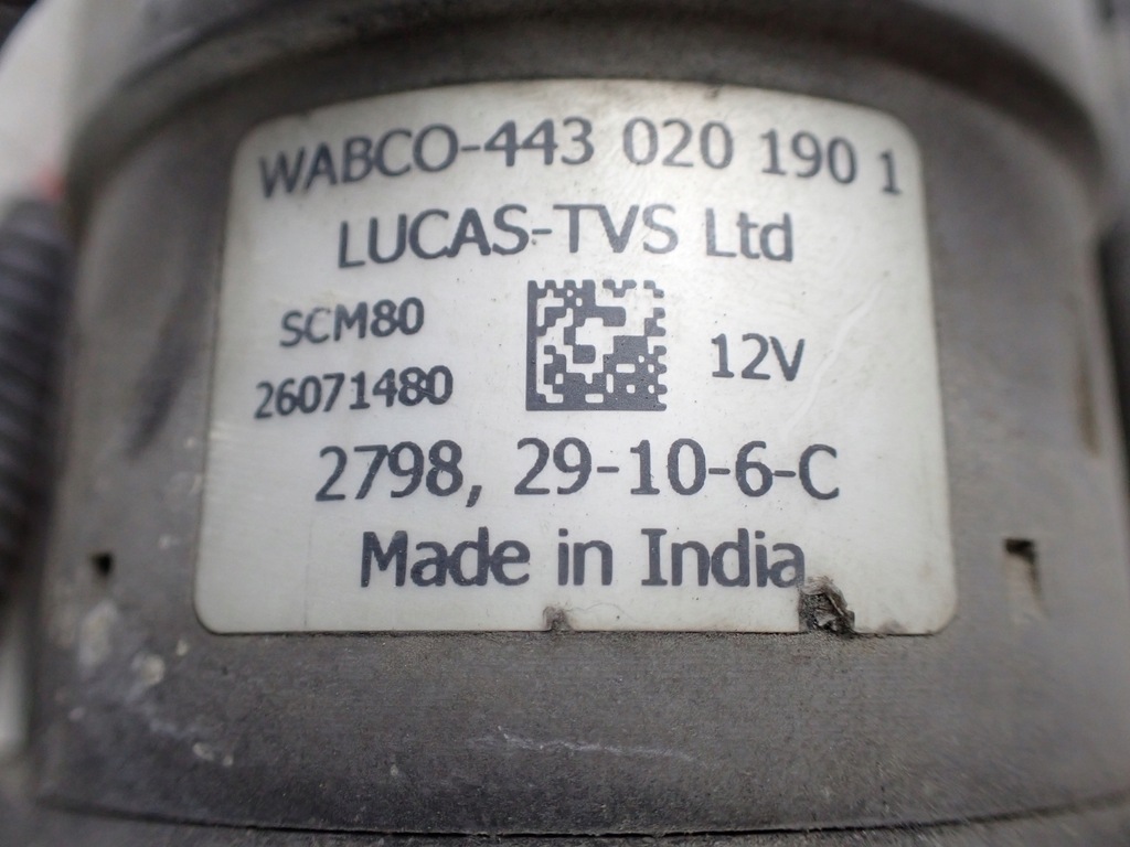 фото №9, Компрессор компрессор подвеска audi a8 s8 d3 5.2 короткий wabko-443020190