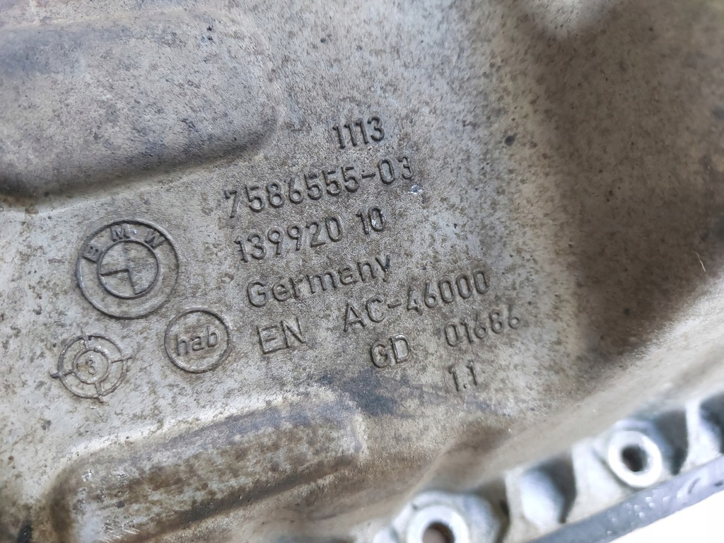 фото №9, Bmw f30 7586555 піддон піддон масляна n55