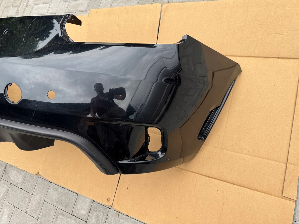 фото №10, Бампер задняя fiat 124 spider abarth оригинал нет клеёный