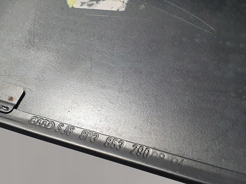 фото №6, A3 8p 3-y двері захист обшивка стійка праве 8p3853290 чорний mat