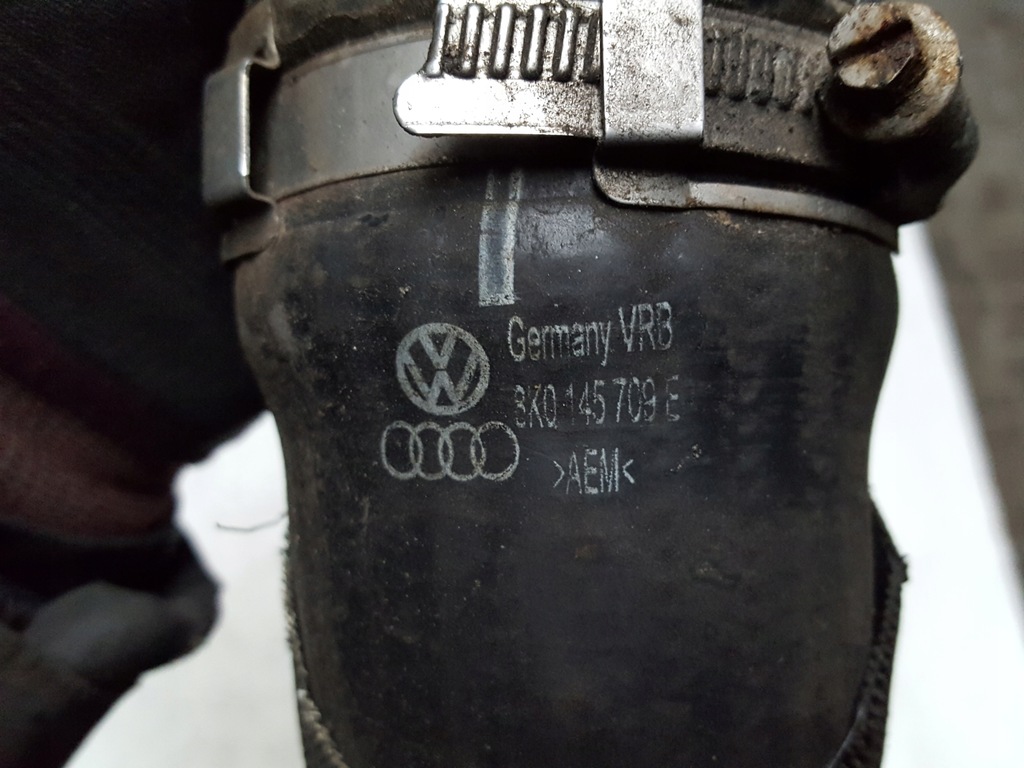 фото №4, Audi a5 07-11r 2.7 tdi труба интеркулер