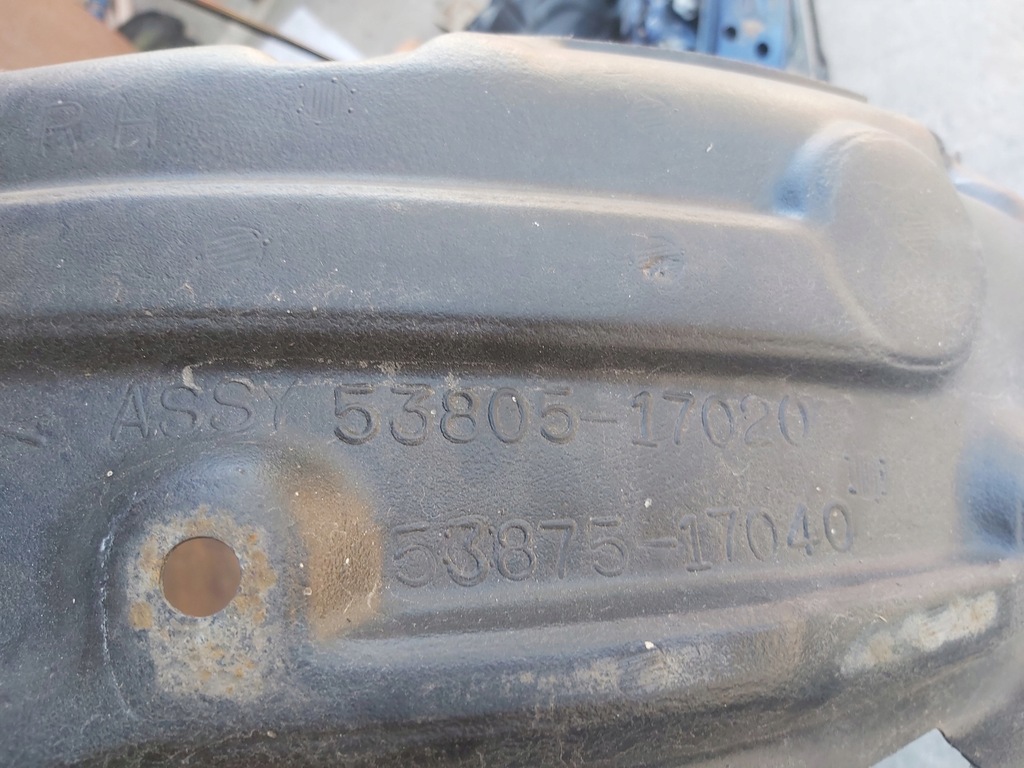 фото №5, Toyota mr2 zzw30 підкрилок правий перед 53805-17031