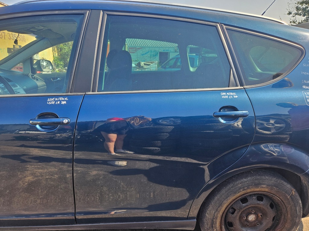 фото №2, Seat altea xl дверь левый задняя левая задние ls5y