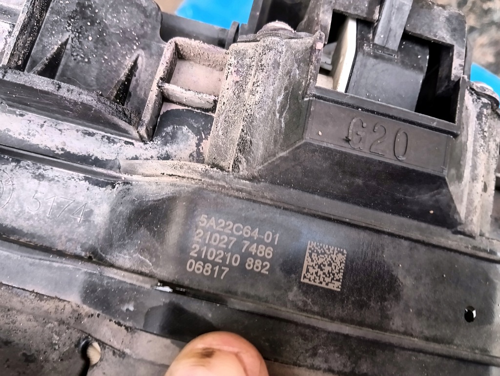 фото №8, Bmw 3 g20 g21 жалюзи воздуховод шторка воздуха моторчик 5a22c64