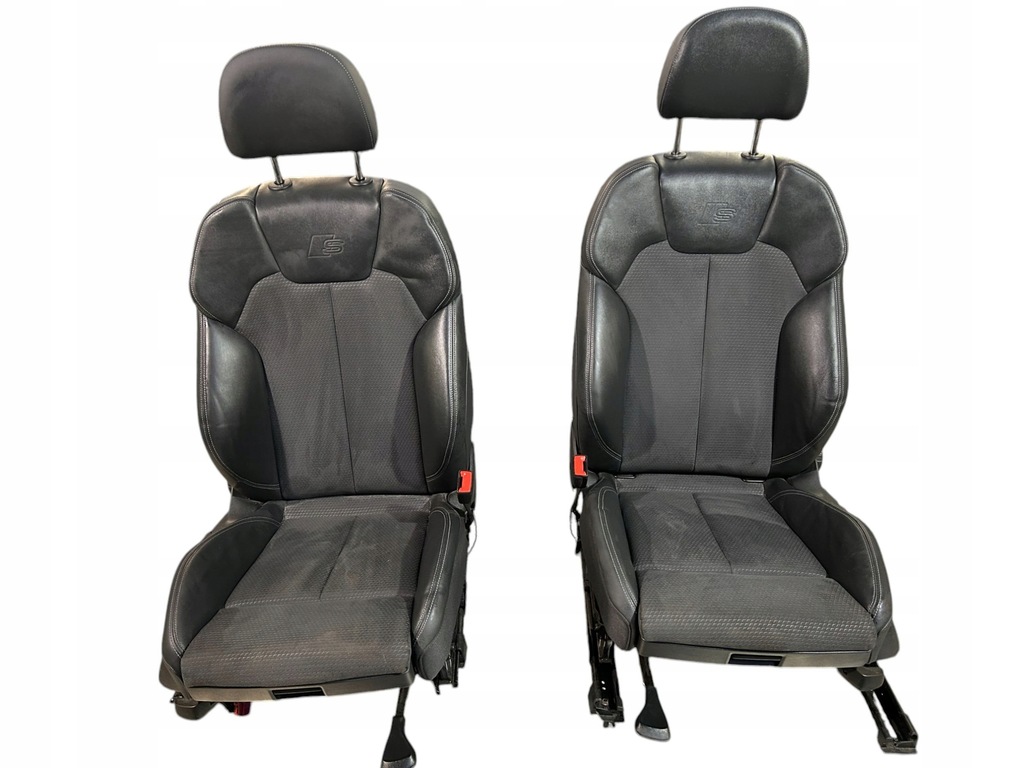 фото №12, Audi q5 sq5 2017 сидіння / заднє сидіння / комплект