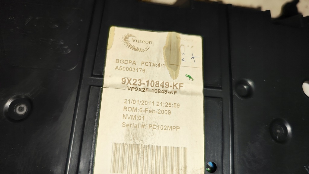 фото №6, Счетчик приборы 3.0 d eu jaguar xf x250 2011