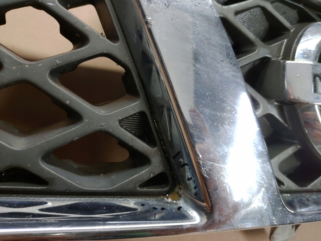 фото №6, Решітка радіатора решітка радіатора хром nissan x-trail t30 lift 04-07