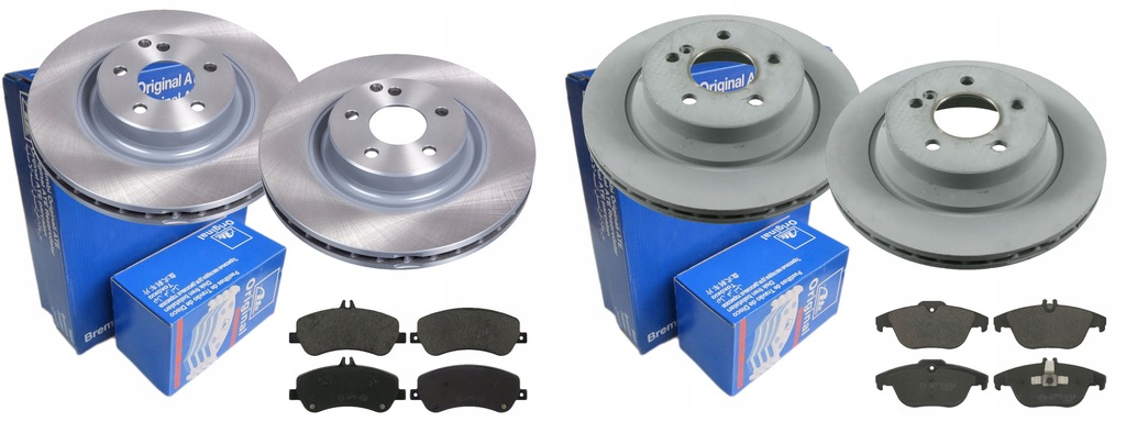 фото №1, Тормозные диски тормозные колодки p+t ate mercedes glk x204 330mm