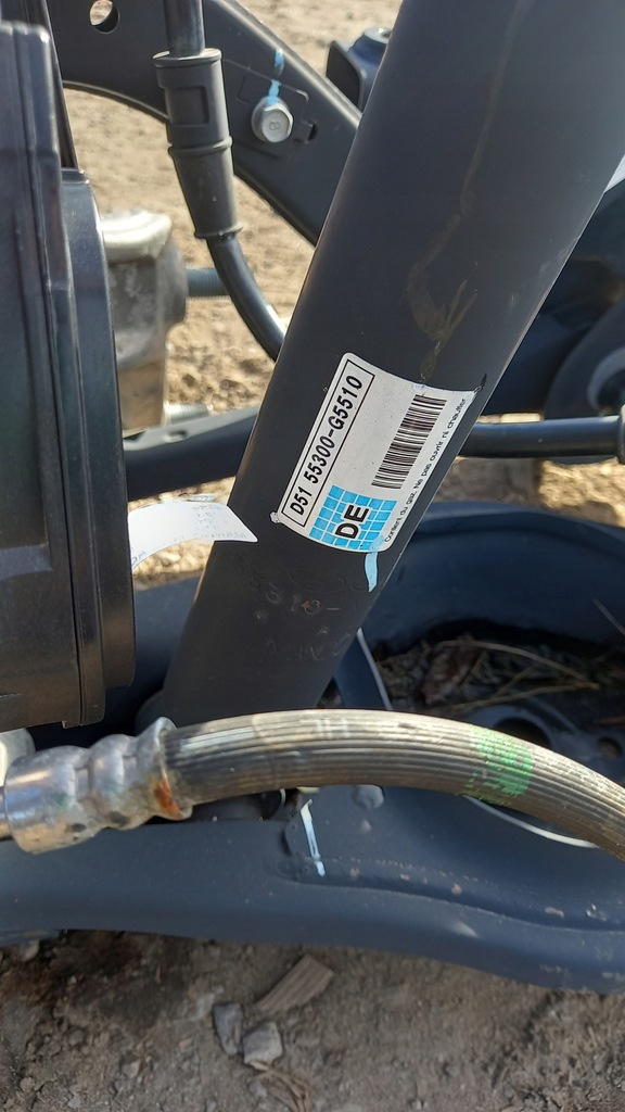 фото №5, Kia niro i гибрид подрамник подрамник задняя балка задняя подрамник поворотный кулак ступица