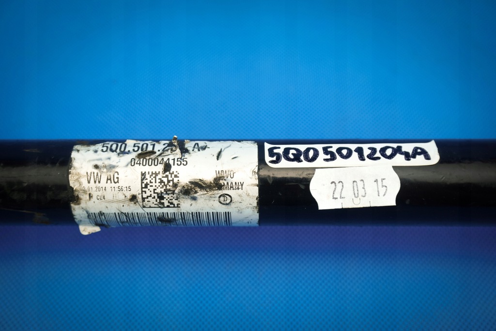 фото №8, Приводной вал задняя левая audi a3 s3 8v golf vii 5q0501204a