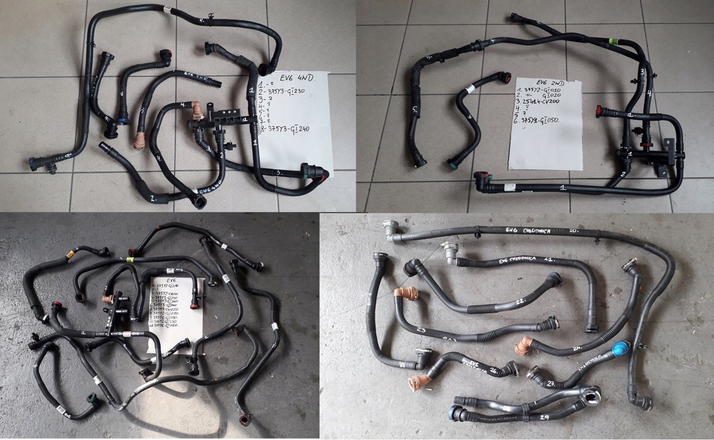 фото №1, Hyundai ioniq5 kia ev6 waz шланг трубка труба радиатор