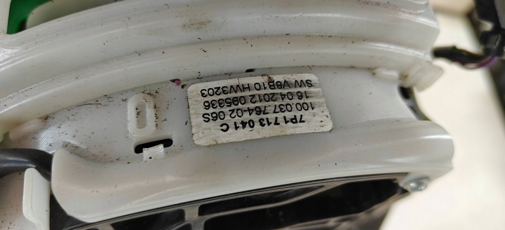 фото №6, Volkswagen touareg ii 2 3.6 7p1713041c домкрат перемикання передач важіль