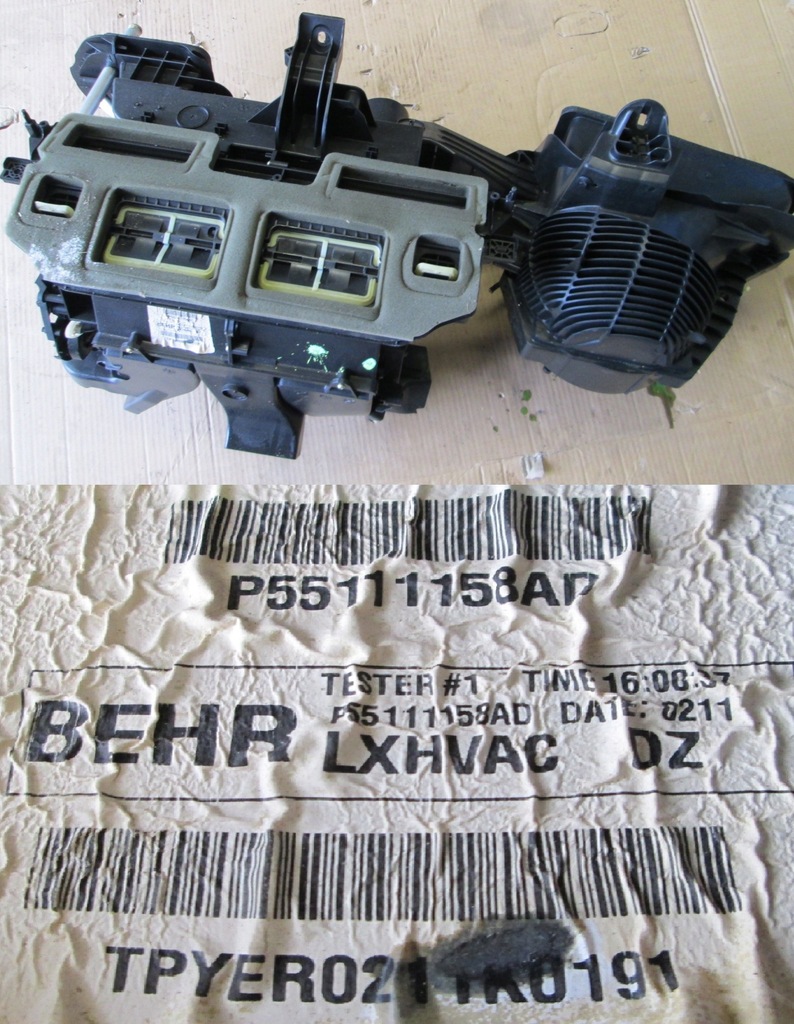 фото №10, Chrysler 300 ii обігрівач 3.6 5.7 p68185459ag lancia thema радіатор