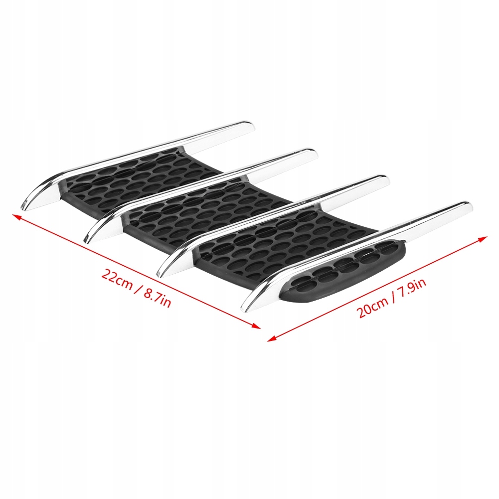 фото №11, 2szt передніх отворів wentylacyjnych капот наклейка