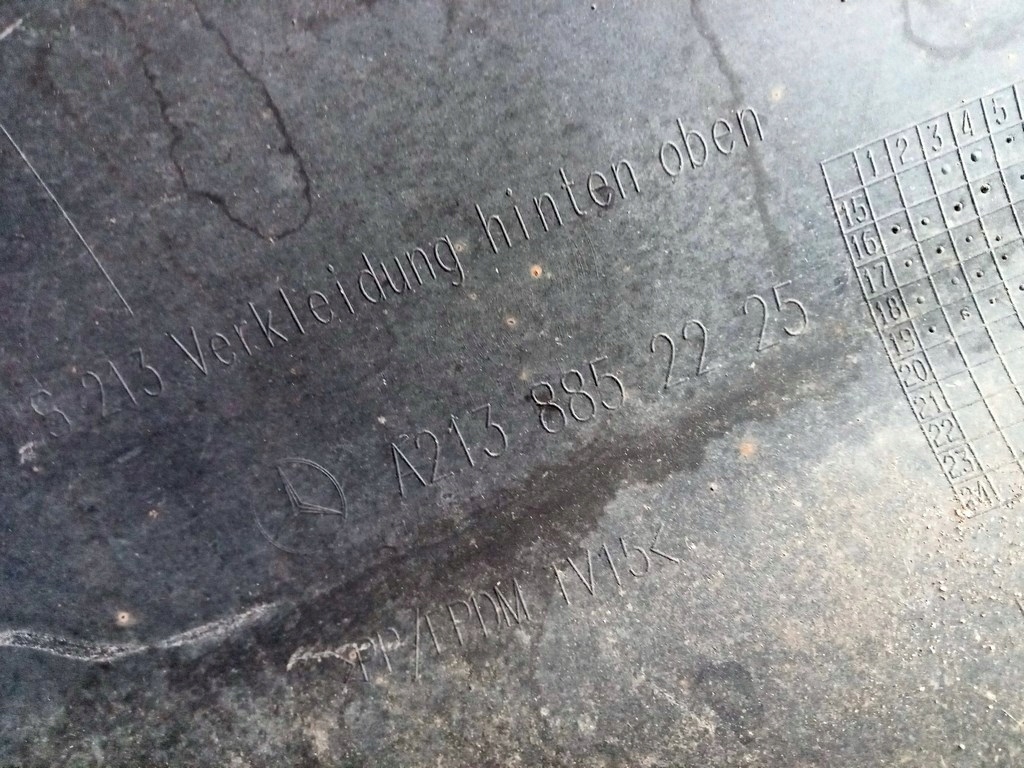 фото №16, Mercedes e-klasa w213 kombi 15-19- бампер задняя a2138852225