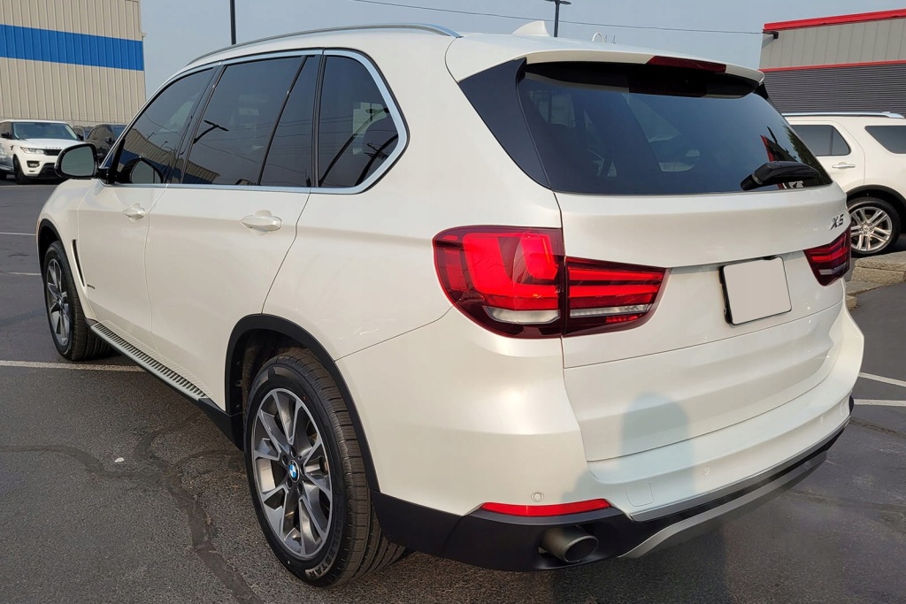 Bmw x5 f15 2013-2018 рейлінги дахові сріблястий 7295813 / 7295814 стиль oem Зі Шроту