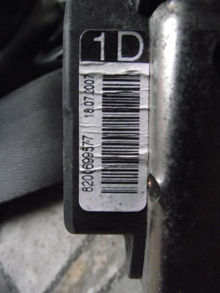 фото №2, Ремені безпеки натягувачі scenic ii grand