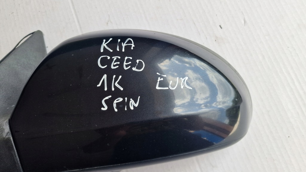 фото №7, Зеркало левая правое kia ceed i 5 pin europa 1k