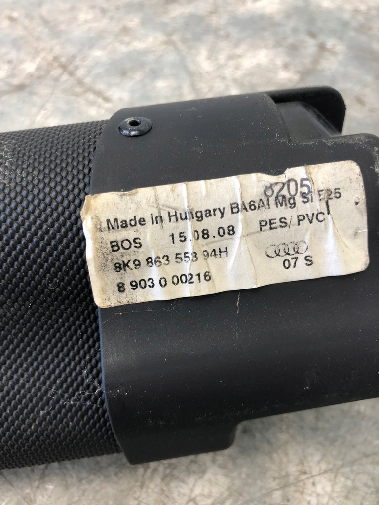фото №9, Шторка багажника audi a4 b8 kombi 8k9863553