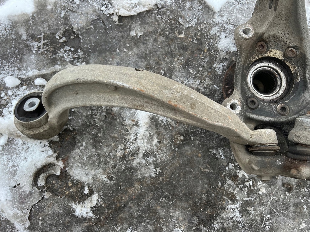 фото №6, Audi поворотний кулак ліва передня лівий перед важелі 4g0407241c 8k0407257abs