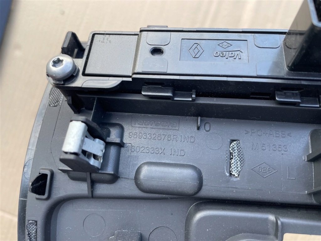 фото №6, Панель рамка корпус важіль перемикання передач передач круїз-контроль renault scenic 4 iv 16-22r