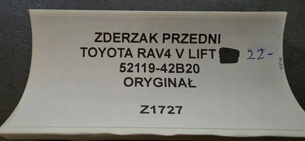 фото №11, Бампер передний toyota rav4 v lift 22- оригинал 52119-42b20