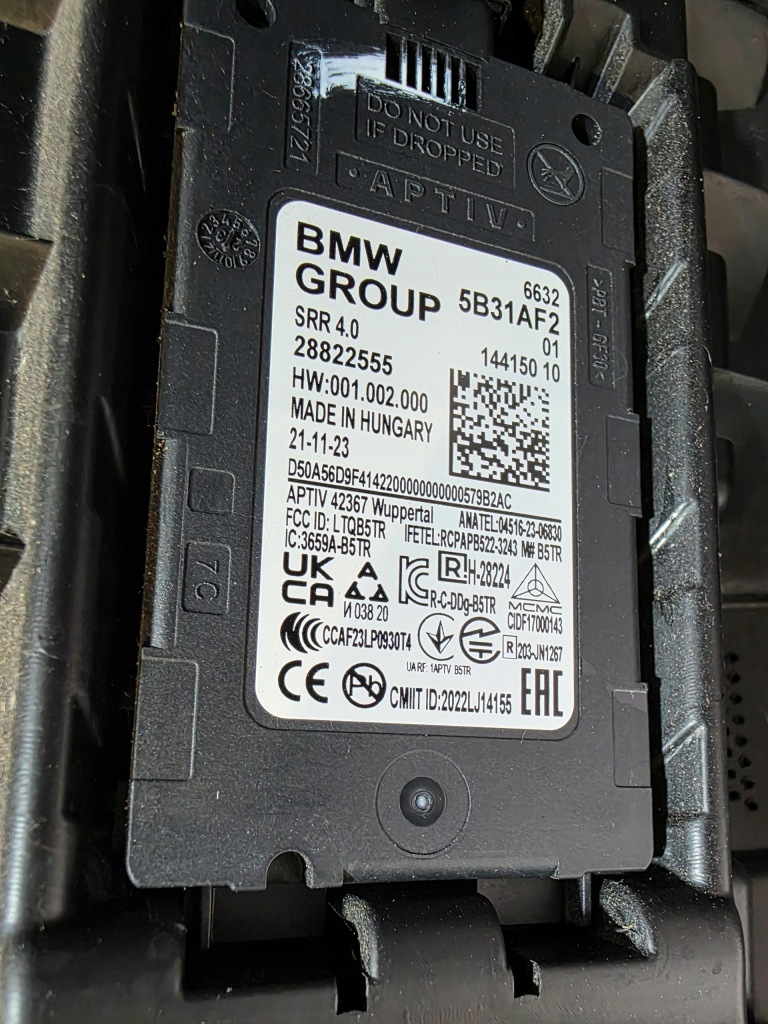 фото №14, Бампер передній bmw x7 g07 lci m-pakiet 6xpdc камера a96 mineralweiss