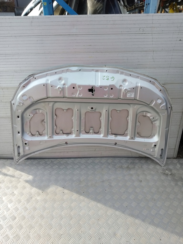 фото №5, G4/g52 капот крышка двигателя toyota auris i e15 lift 2009