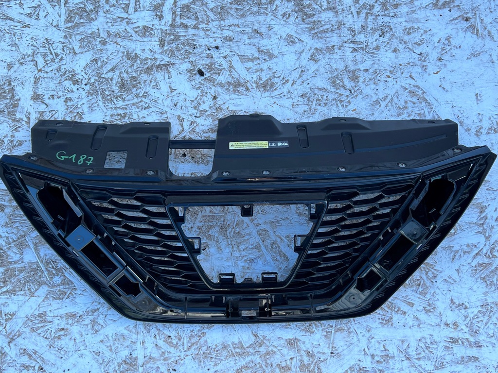 фото №10, Решётка радиатора решётка радиатора защита nissan qashqai ii lift j11