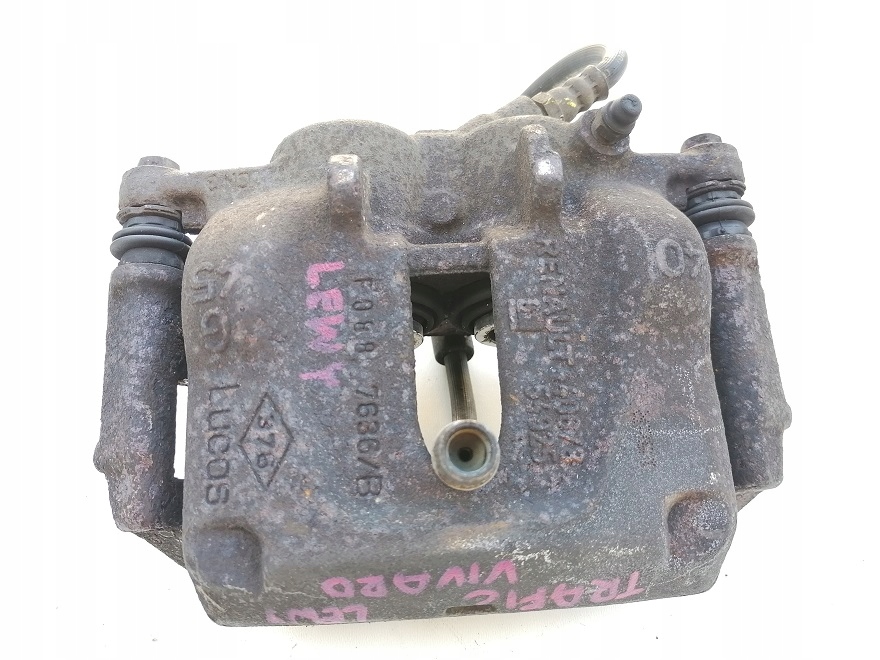 фото №1, Renault trafic ii суппорт тормоза передний левый 2,5