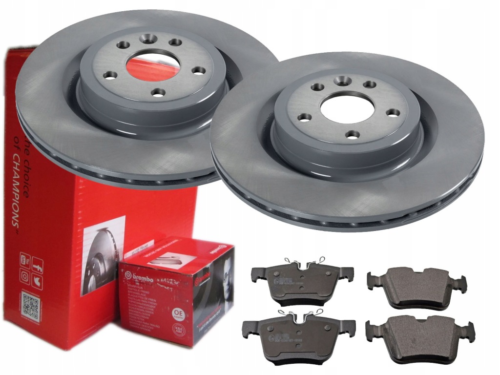 фото №1, Гальмівні диски гальмівні колодки brembo задня jaguar f-pace x761 325mm