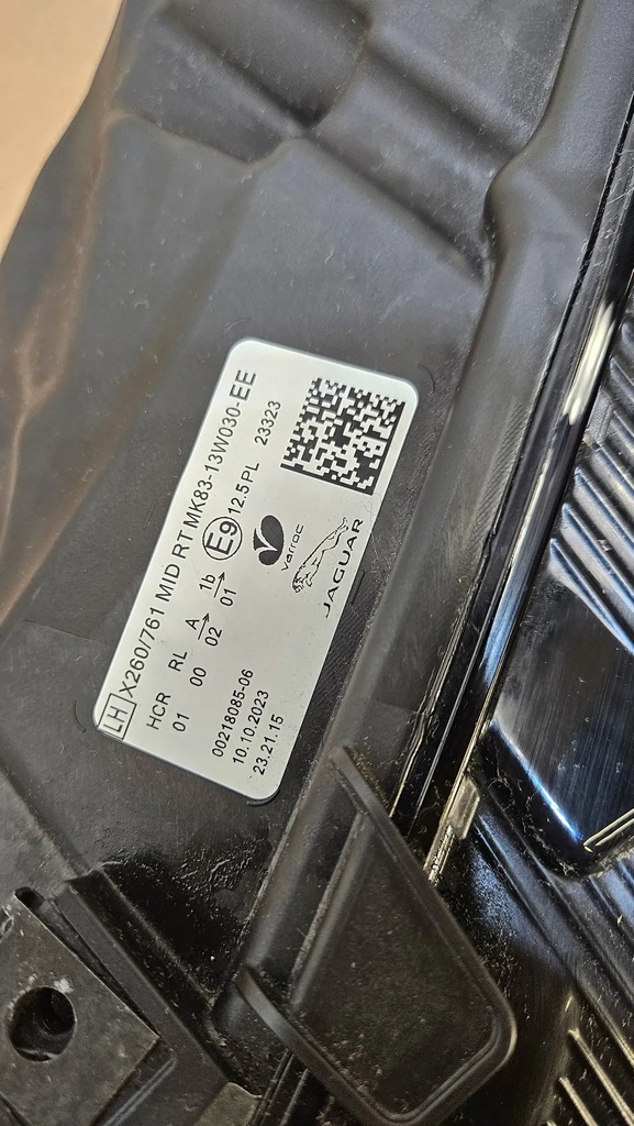 фото №8, Лампа ліва перед передня jaguar xf f-pace lift mid led mk83-13w030-ee