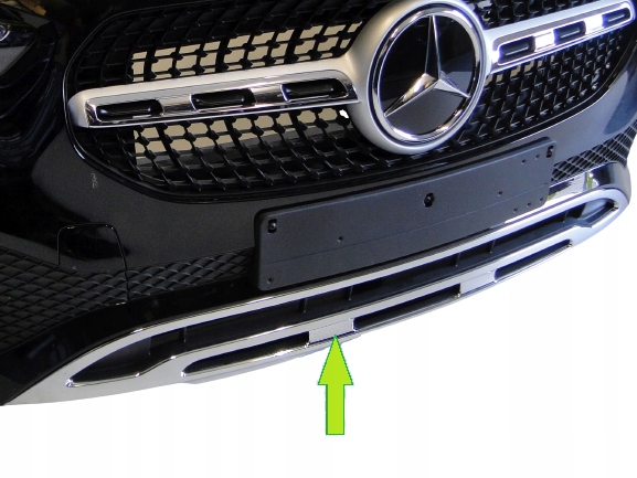 фото №1, Mercedes gla h247 247 накладка хром молдинг перед