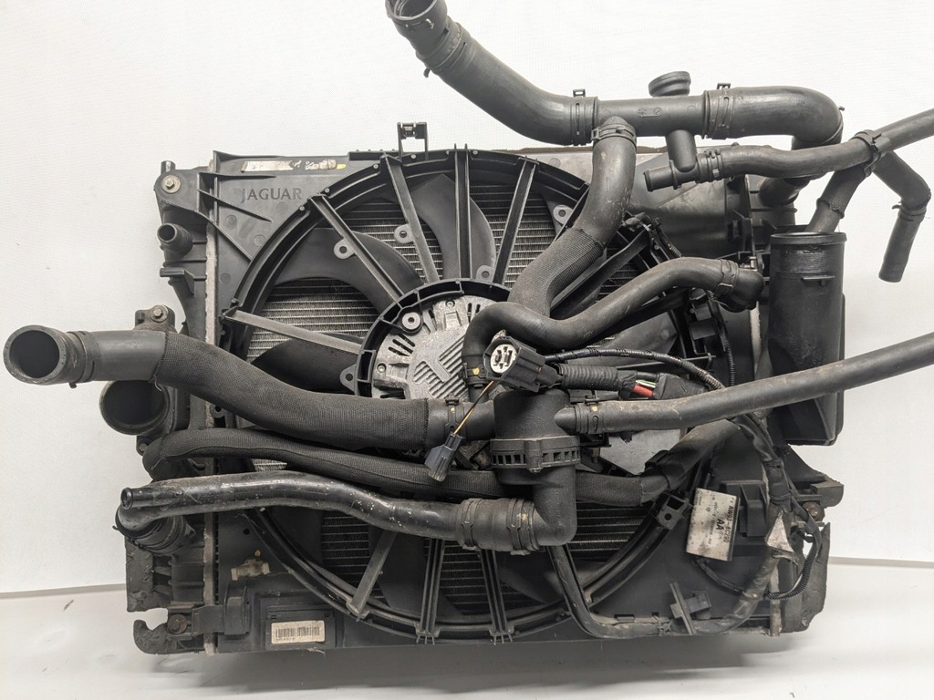 фото №7, Комплект радиатор радиатор + вентилятор jaguar xj x351 xjl 3.0d 09-