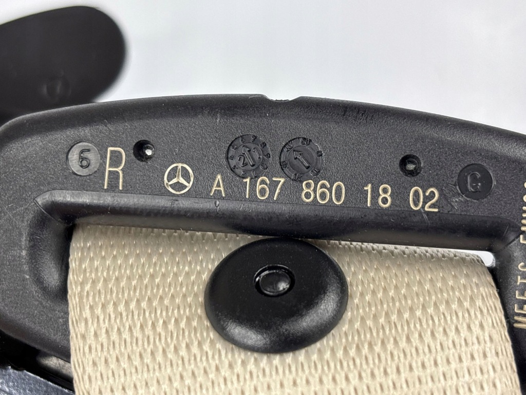 2022 mercedes-benz gls x167 передний ремень безопасности 3107708al Цена