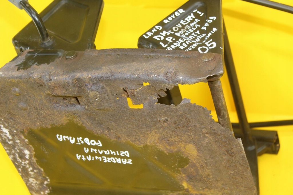 фото №8, Основание сиденье каркас сиденье левый перед land rover discovery i