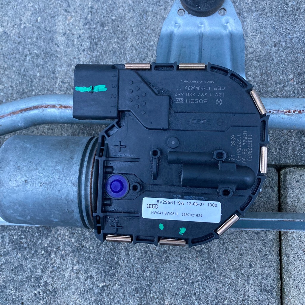 фото №5, Audi a3 8v механизм дворник kompletny anglik