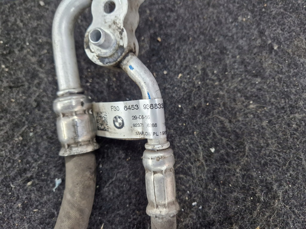 фото №8, Bmw f30 330e шланг кондиціонера охолодження акумулятора гібрид набір 9368338