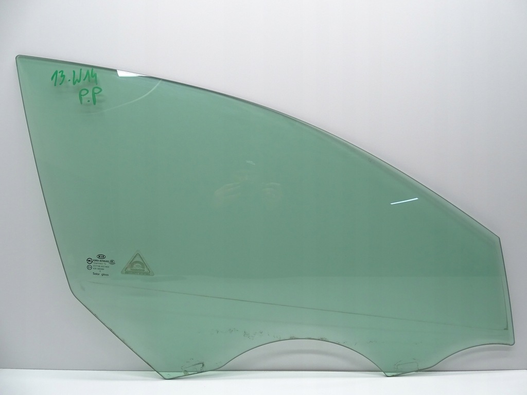 фото №1, Стекло дверь правая правый перед передняя kia optima iii 11r