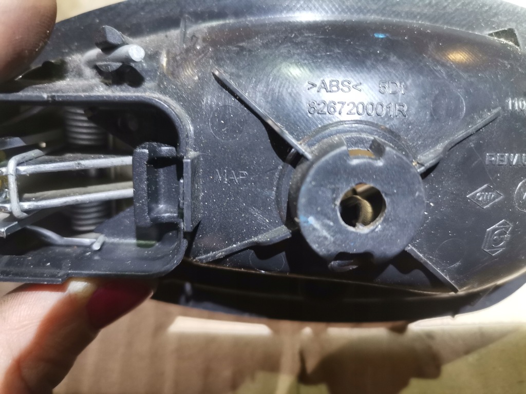 фото №2, Ручка дверь правая renault megane iii