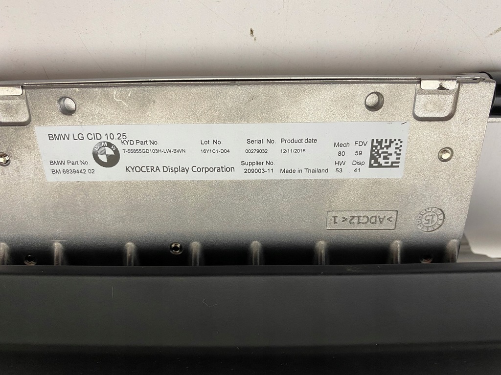 фото №6, Bmw 7 g11 g12 екран дисплей монітор 6839442