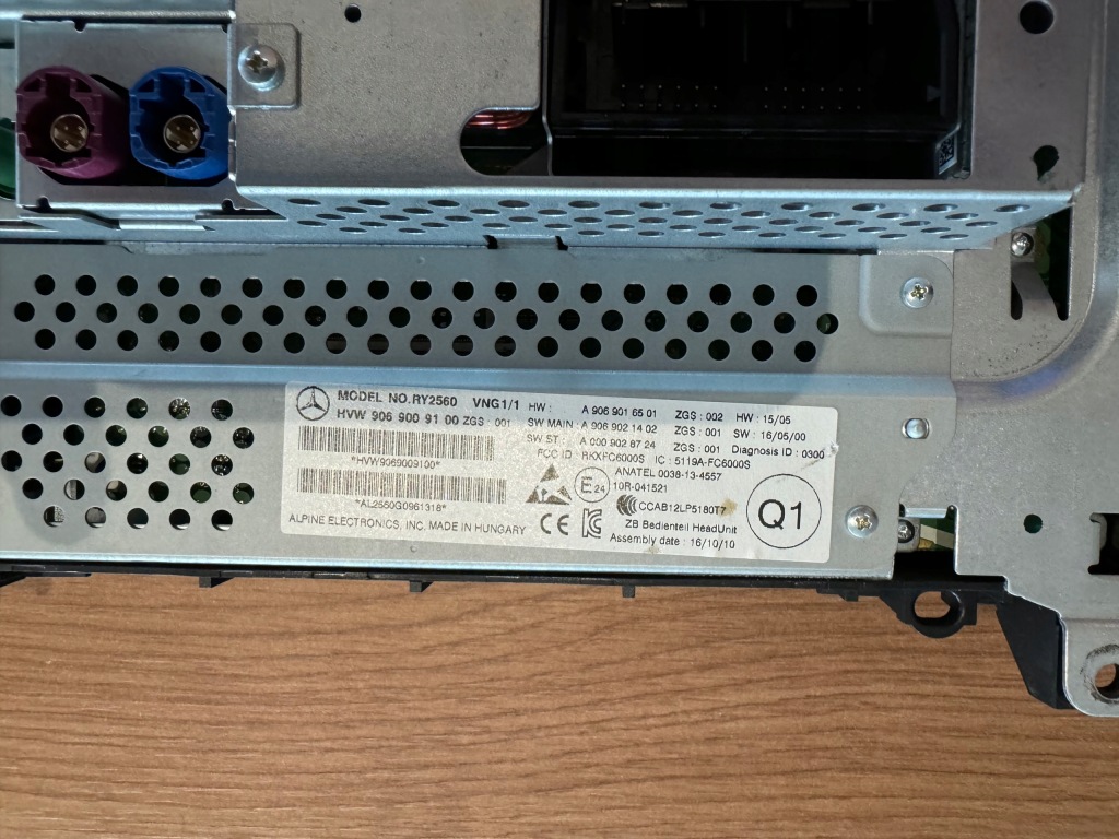 фото №6, Vw crafter sprinter 906 06-18 радио навигация a9069009100