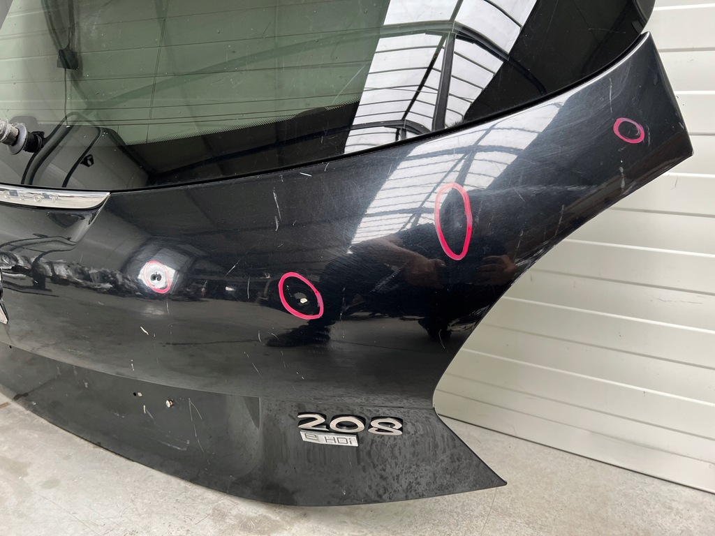 фото №8, Крышка багажника задняя багажника peugeot 208 i