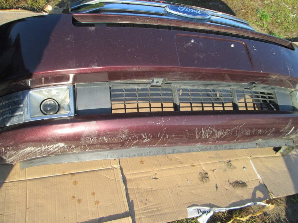 фото №10, Ford flex 08- бампер перед передний решётка радиатора решётка радиатора kompletny